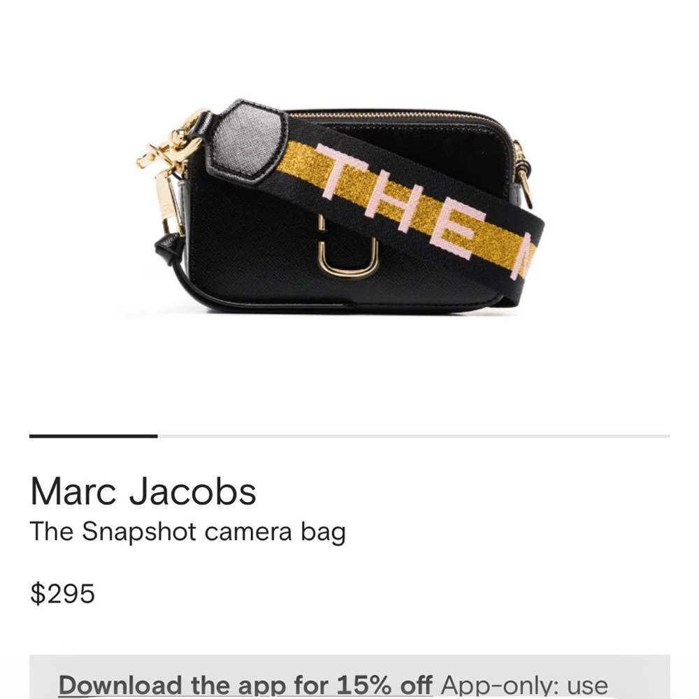 Marc Jacob’s snapshot bag